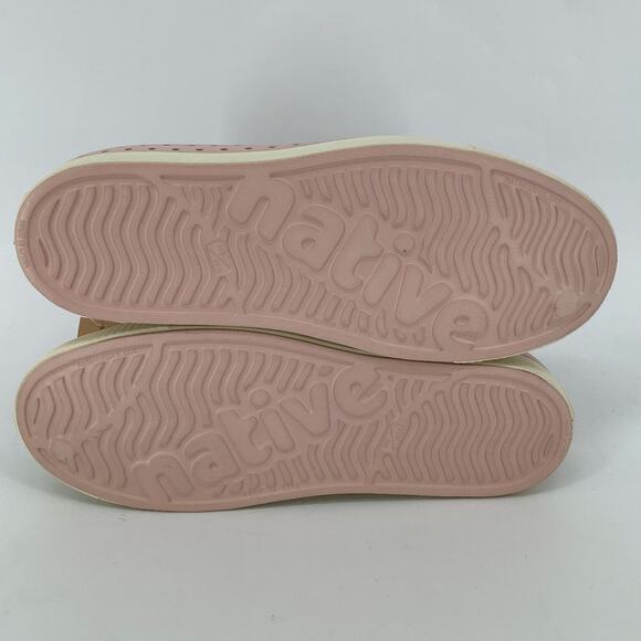 Native Shoes Mens 9 Chameleon Pink Jefferson Slip On Sneaker Perforated P2-69 - Picture 7 of 10